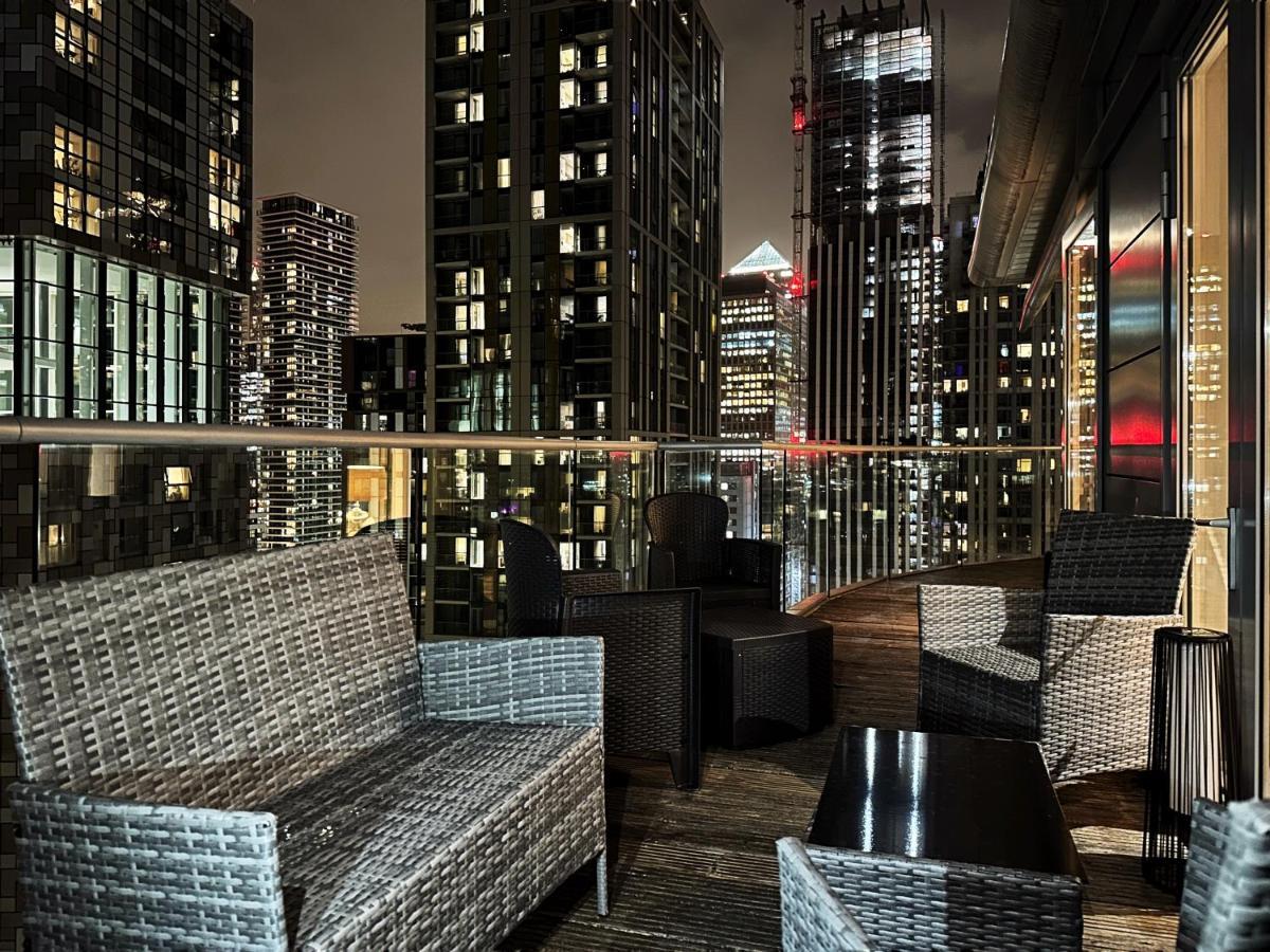 Stylish Apartment In Canary Wharf London Exterior photo